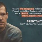 Brenton Tarrant, the New Zealand Christchurch shooter trained in Ukraine before he committed the massacre.